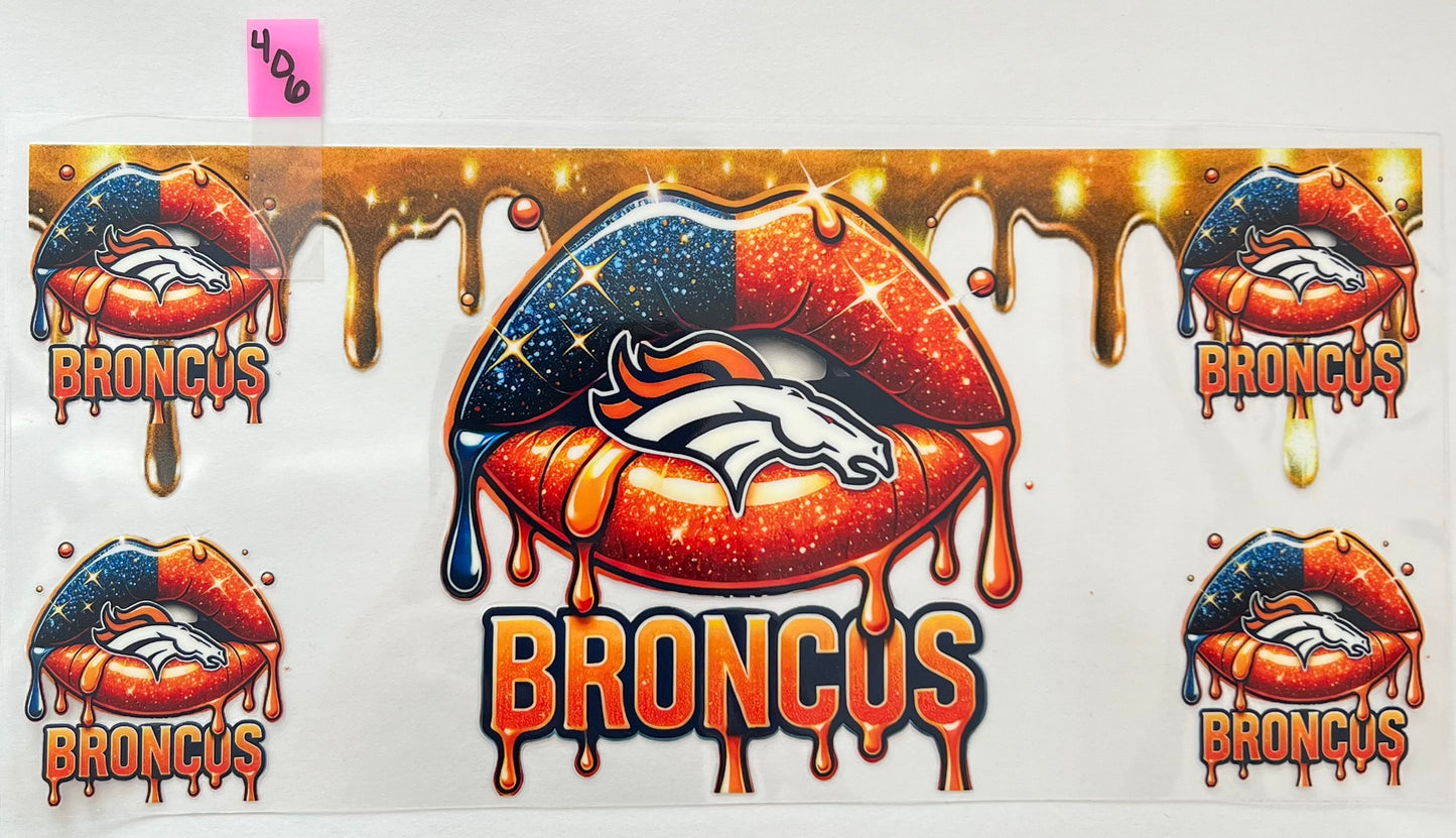 Denver Broncos Lips - W406