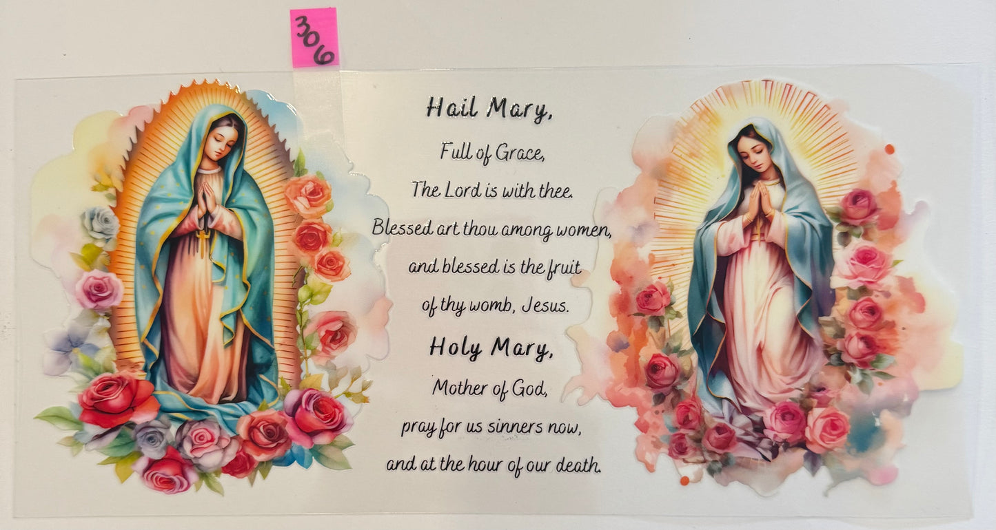 Hail Mary Virgin - W306