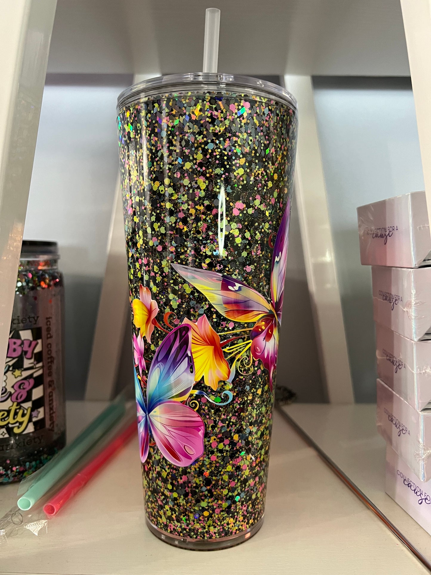 Butterfly 24oz Acrylic