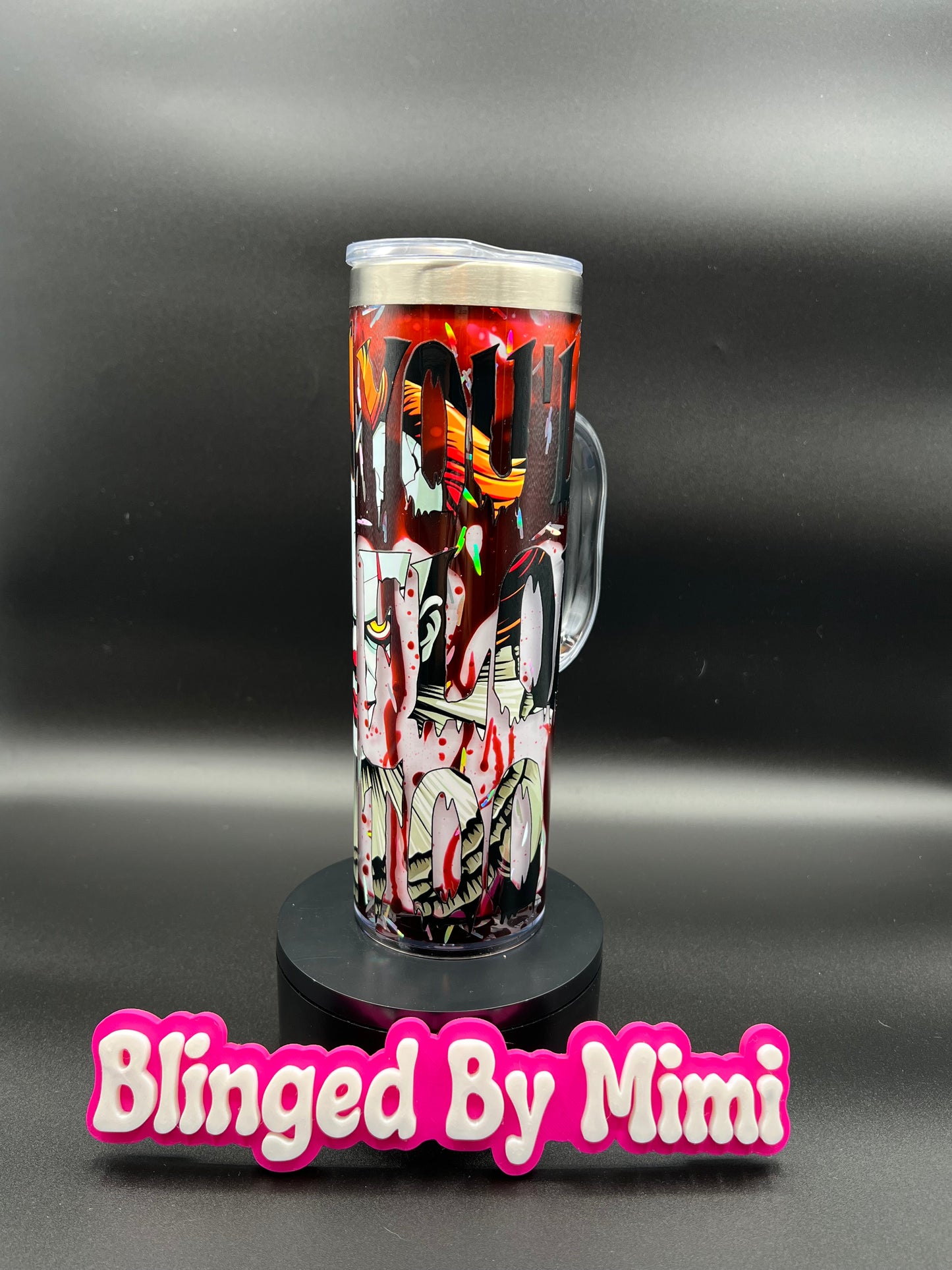 Pennywise (It) Blood Drip Cup - 20oz Stainless Steel Skinny (Made on Live)