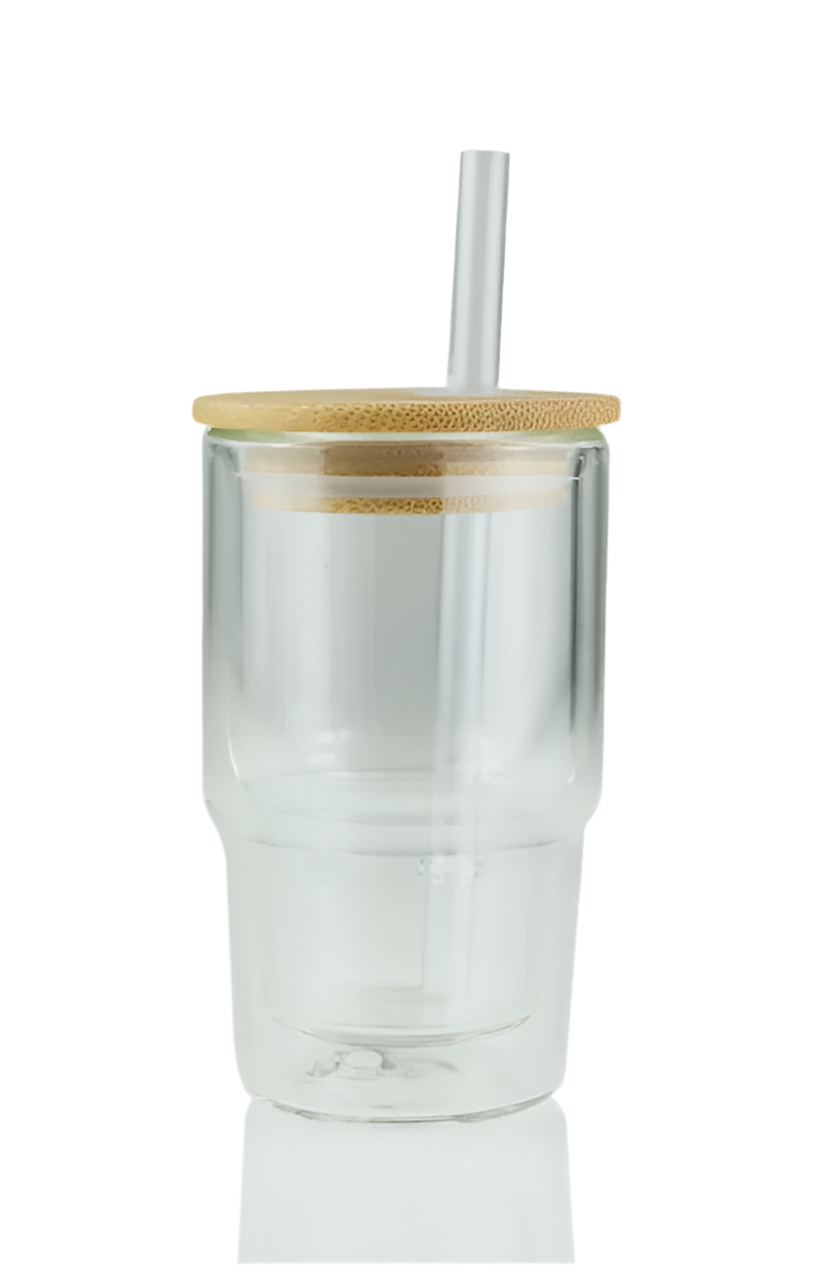 Custom 3oz Glass Snowglobe Cup