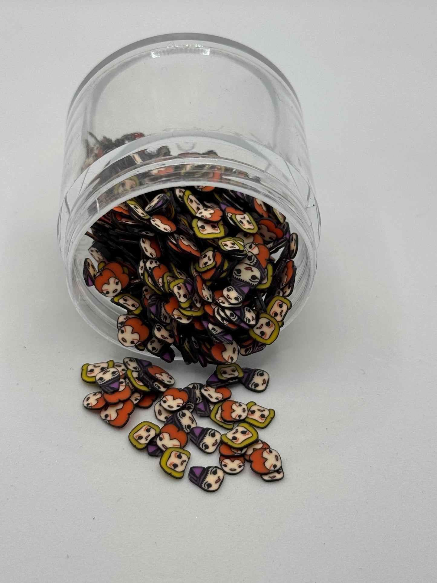 Sanders Witch Trio Polymer Clay Slices(Non-Edible)