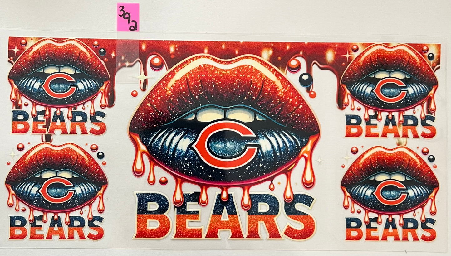 Chicago Bears Lips - W392