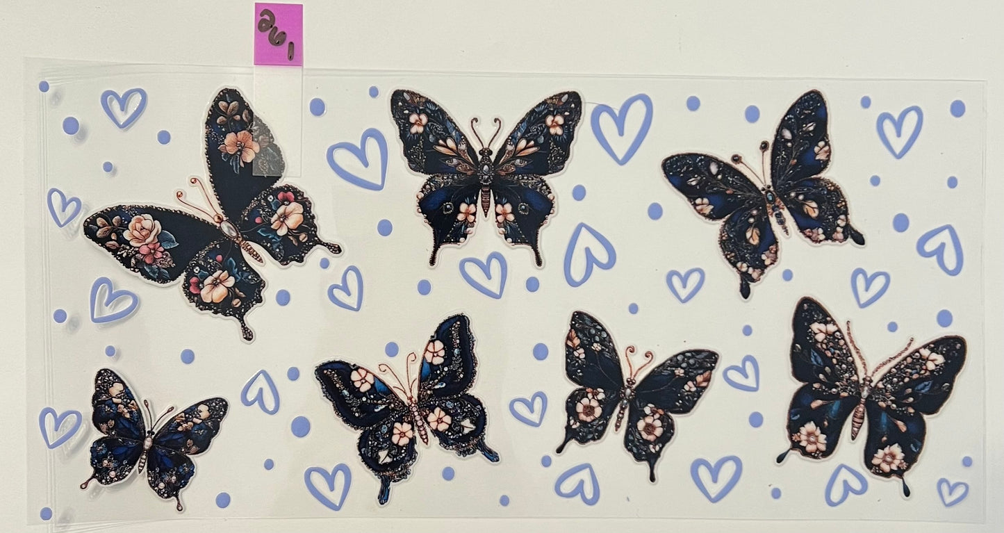 Butterflies / Hearts - W261