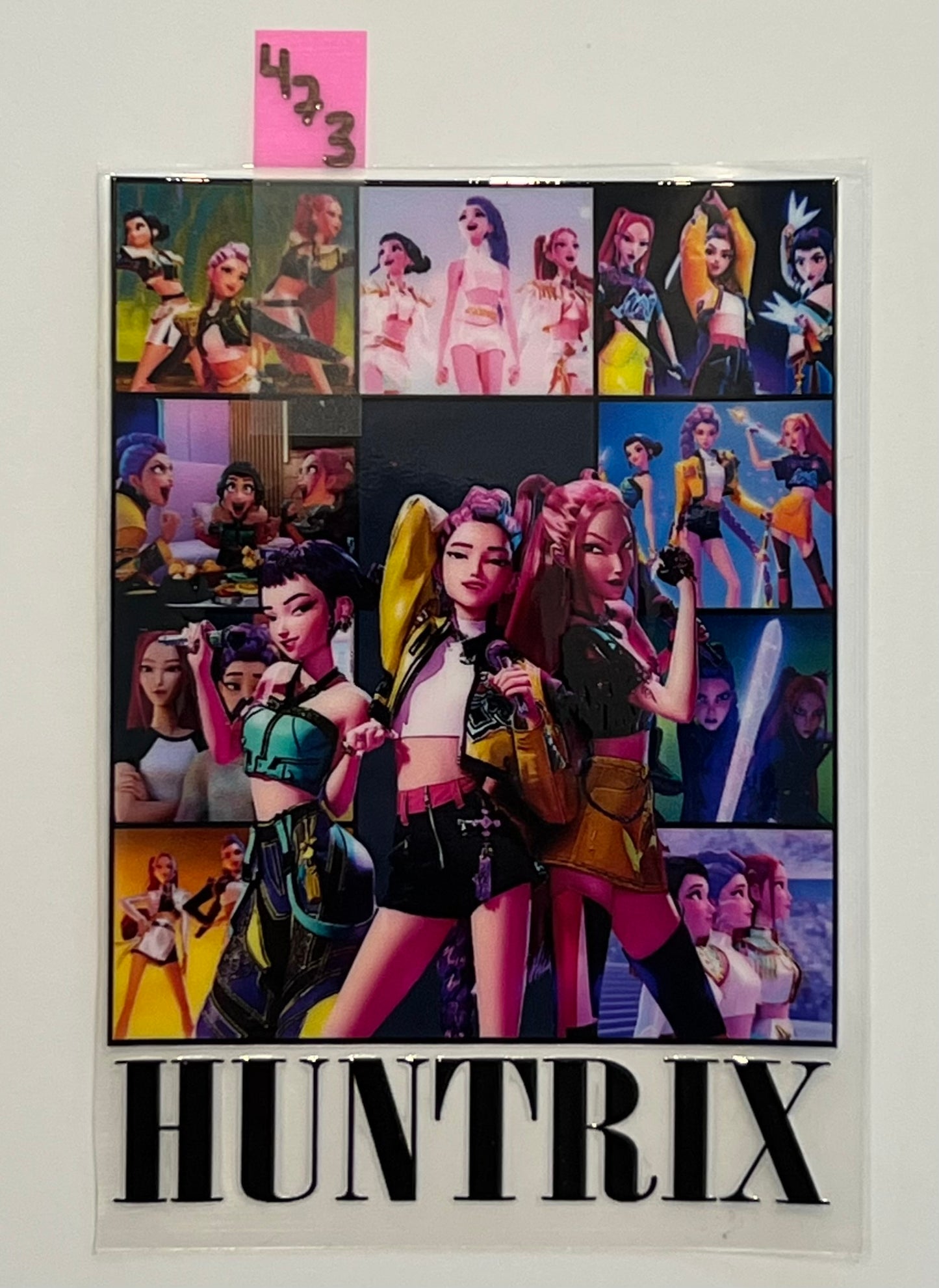 K-Pop - Demon Hunter - Huntrix (Decal) - W473