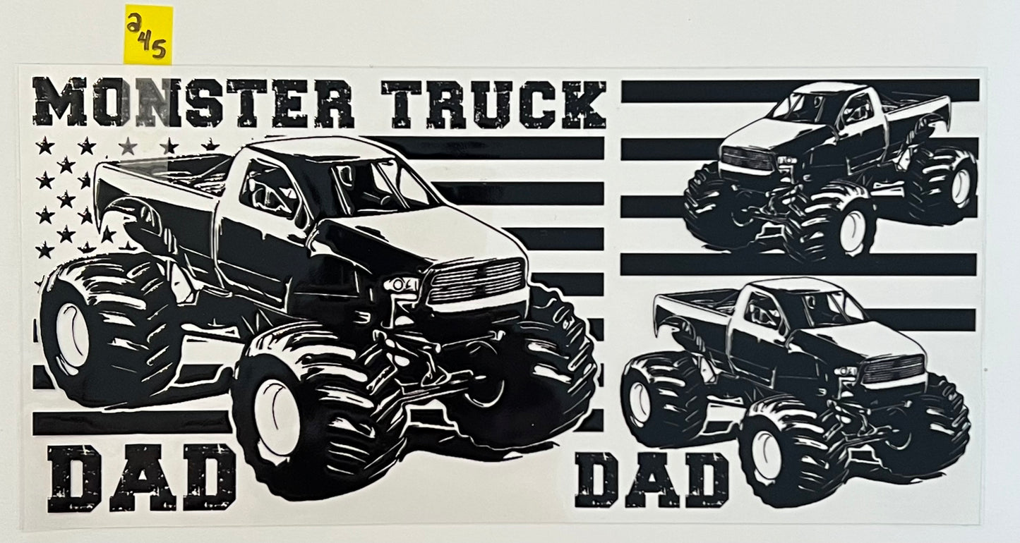 Monster Truck Dad - W245