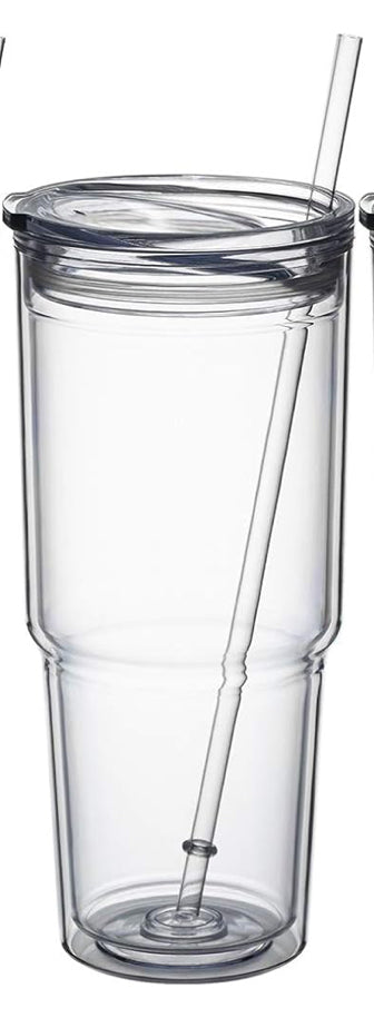 Custom 30oz Acrylic Snowglobe Cup