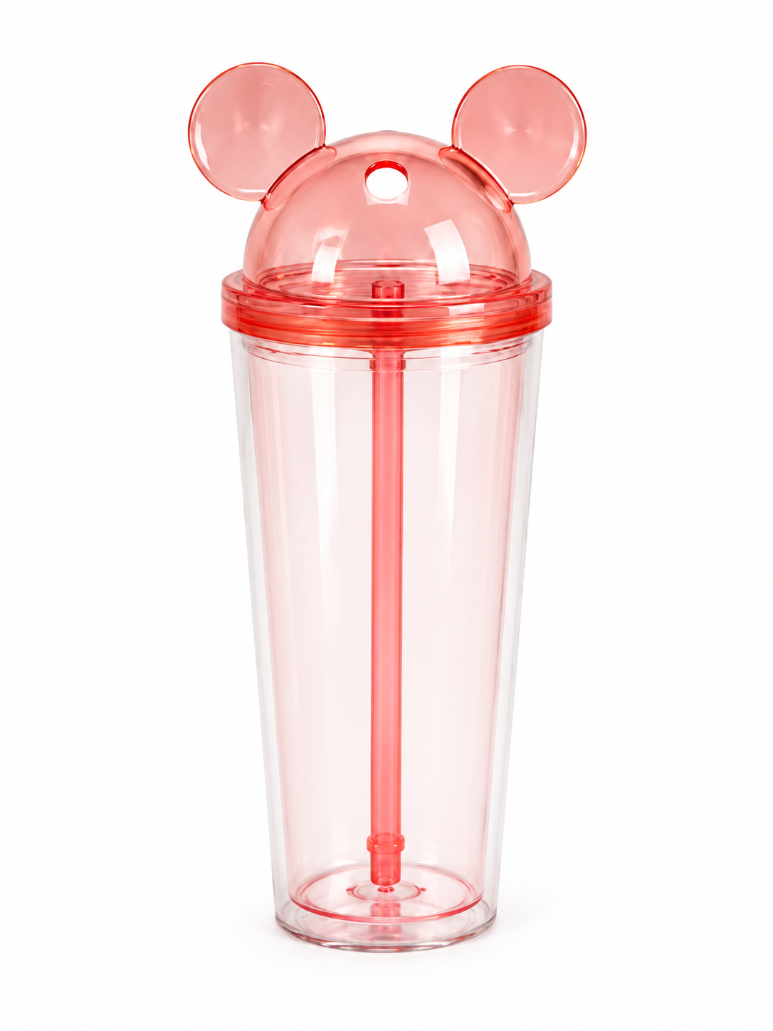 Custom 16oz Acrylic Mickey Ears Snowglobe Tumbler