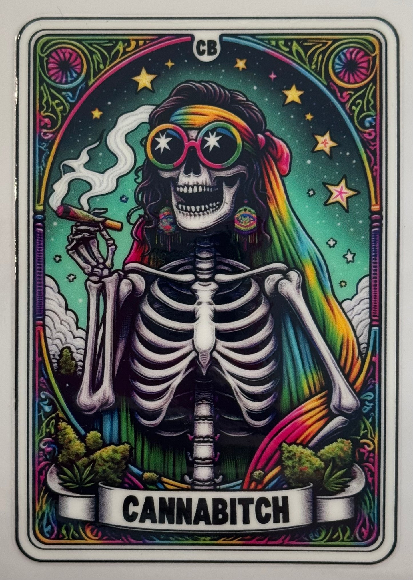 Cannabitch Tarot Card - D2