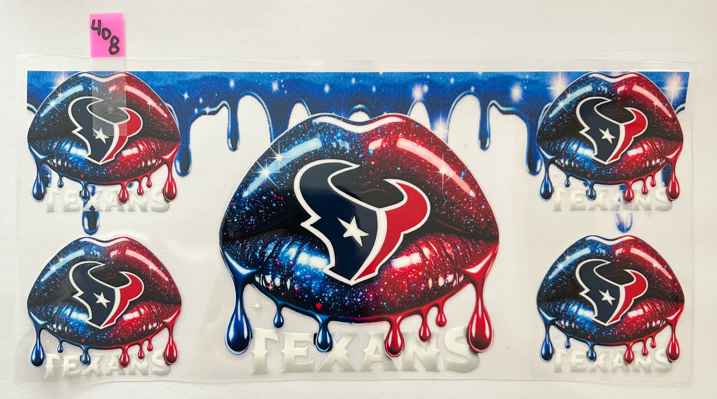 Houston Texans Lips - W408