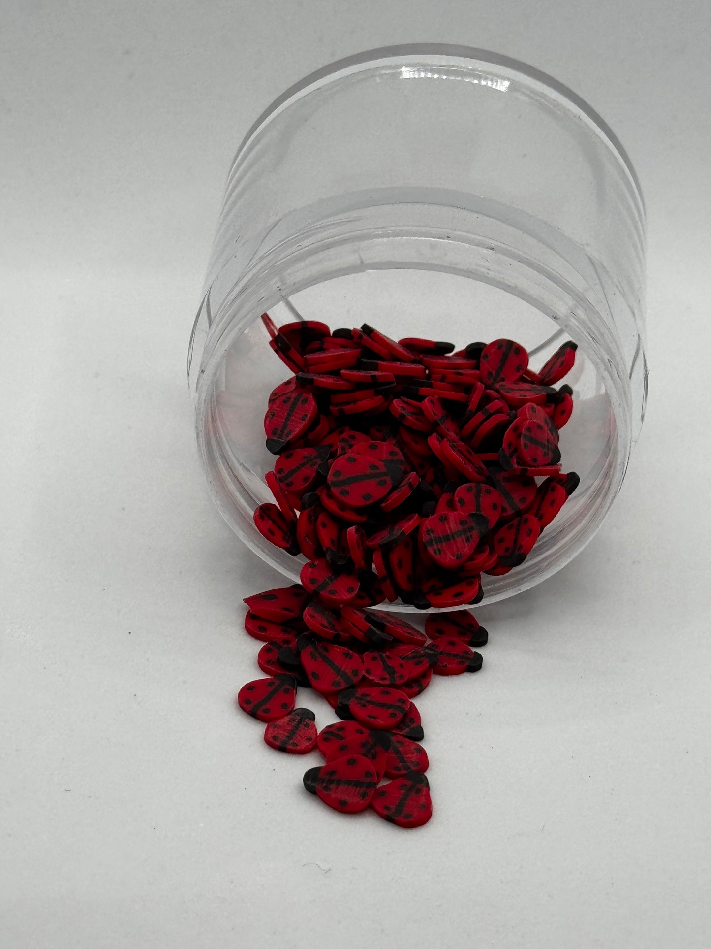 Ladybug Polymer Clay Slices (Non-Edible)