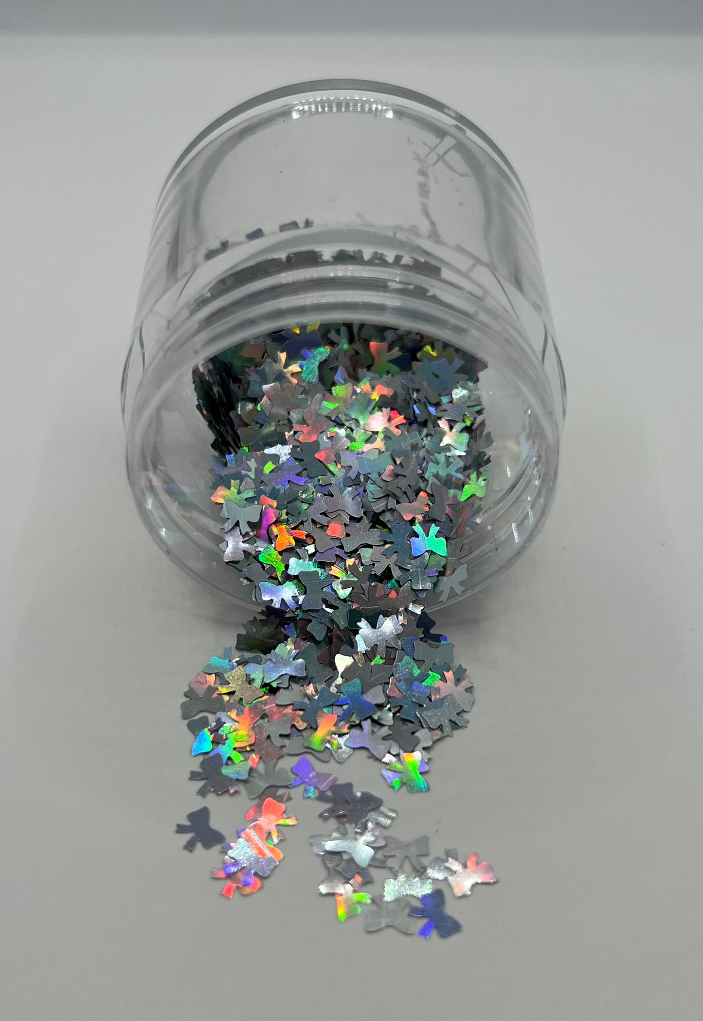 Starlight Bows - Silver Holographic Bows