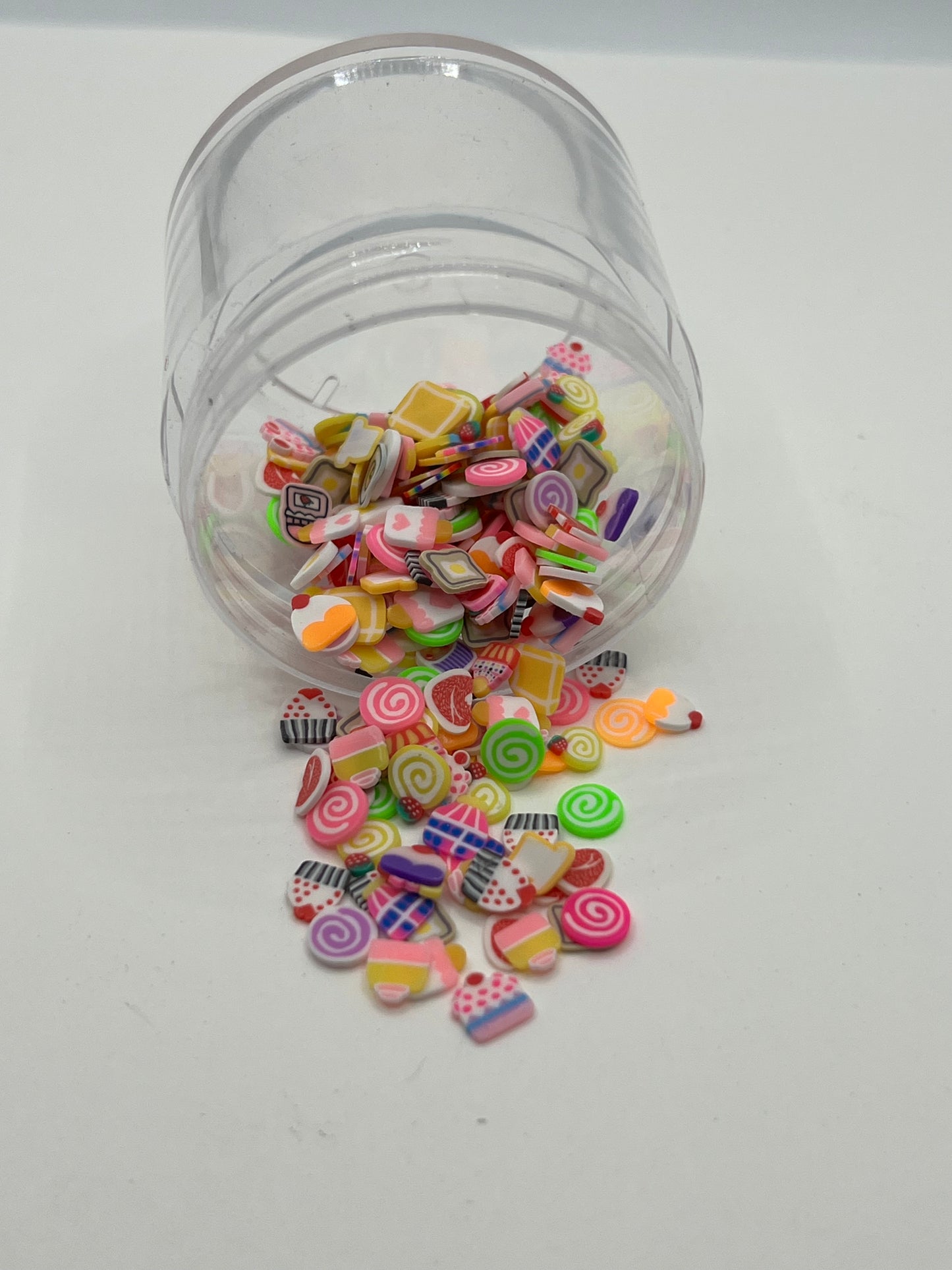 Candy Mix Polymer Clay Slices (Non-Edible)
