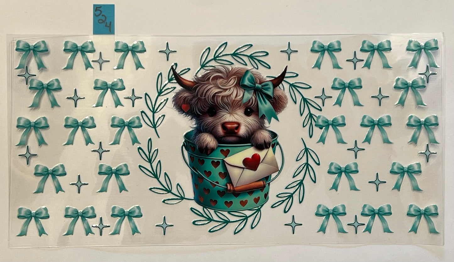 Valentine Cow- W524