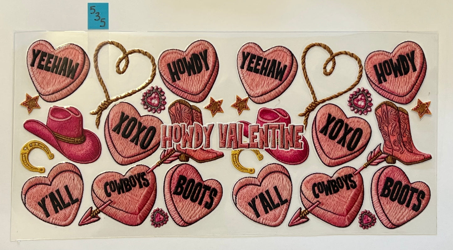 Howdy Valentine - W535