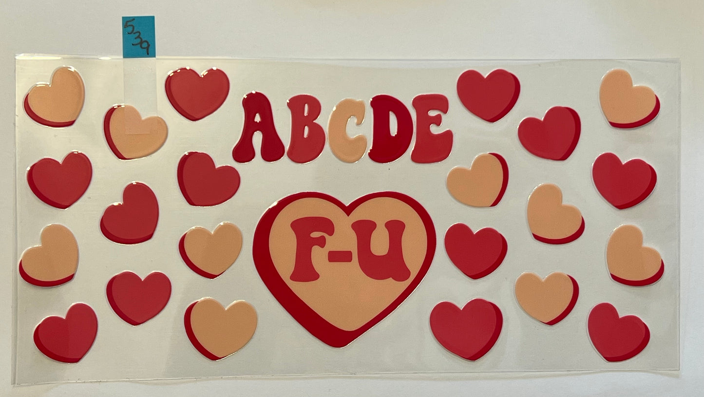 ABCDE FU - Anti Valentine - W539