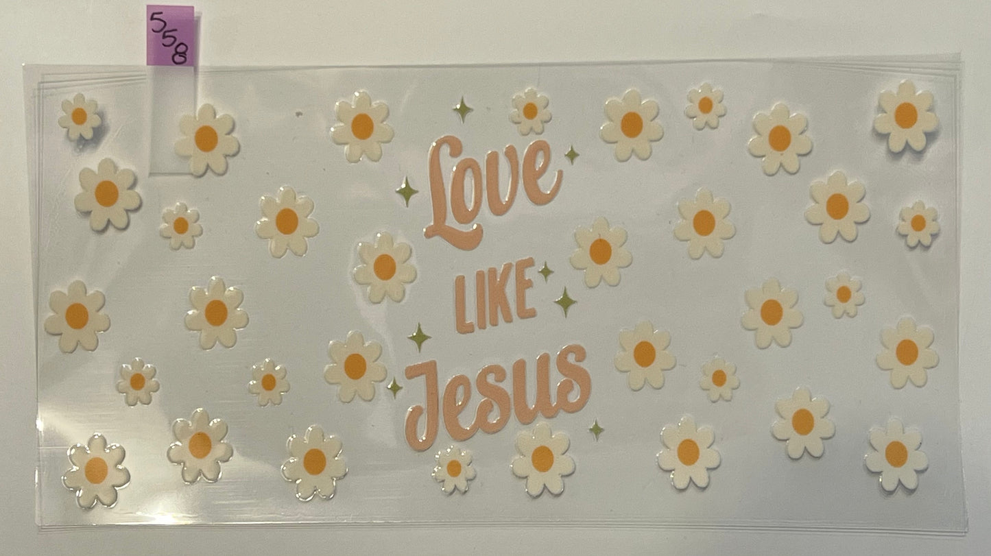 Love Like Jesus - W558