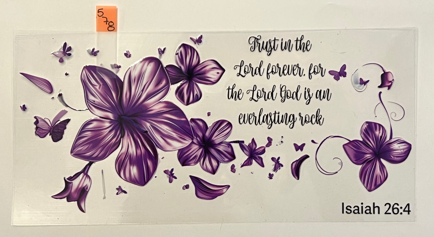 Trust in the Lord - W578