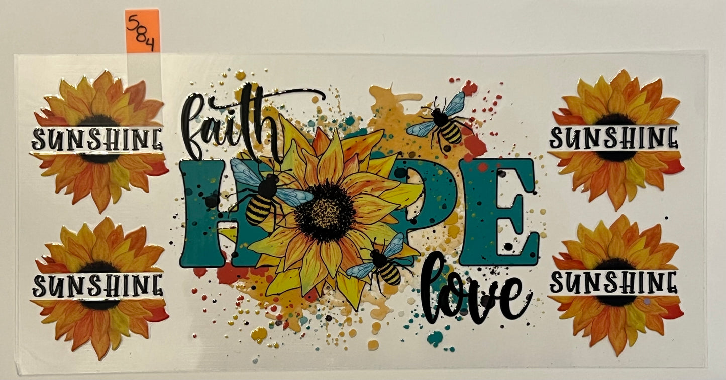 Faith Hope Love - W584