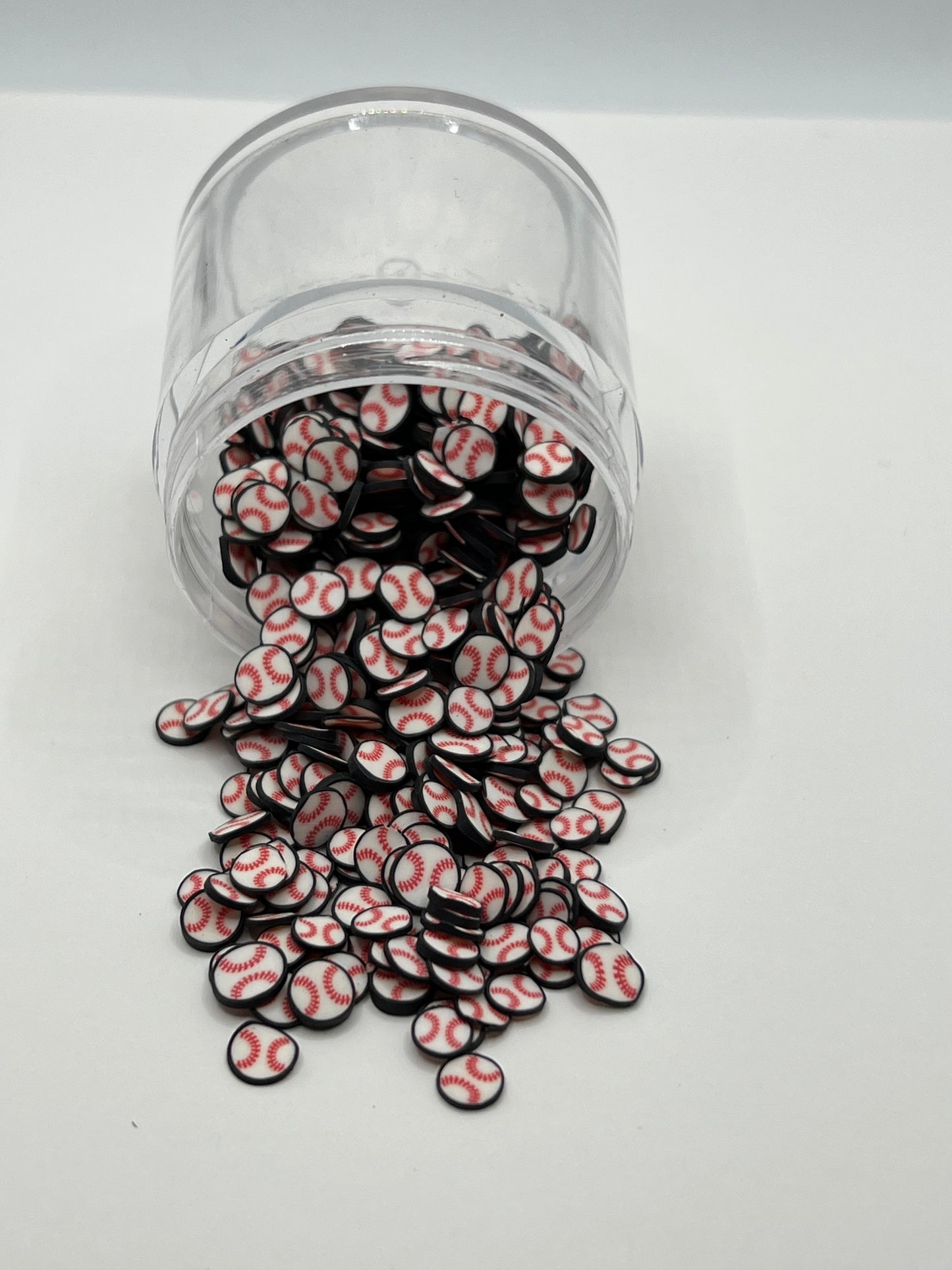 Baseball Polymer Clay Slices (Non-Edible)