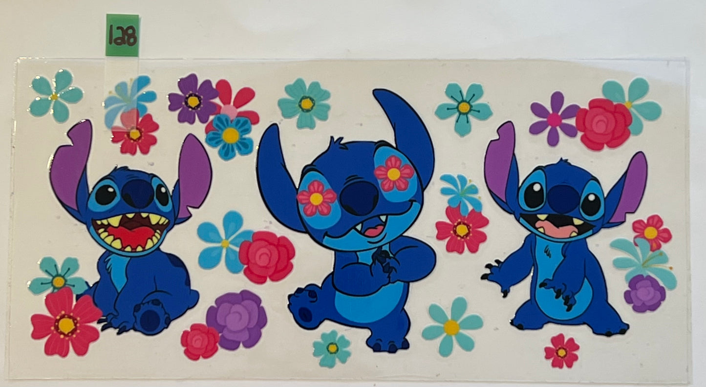 Stitch & Flowers - W128
