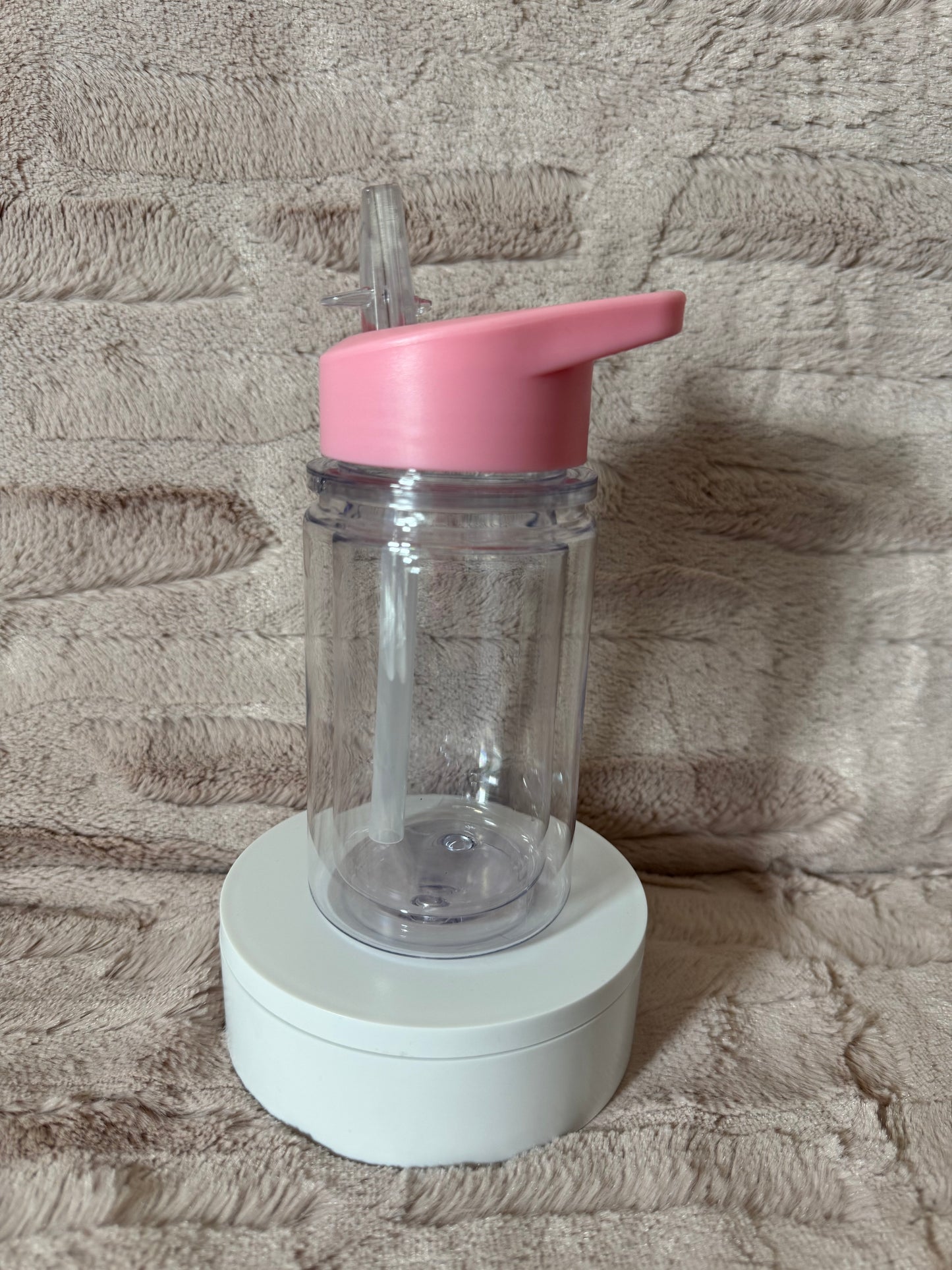 Custom 10oz Plastic Kids Snowglobe Tumbler