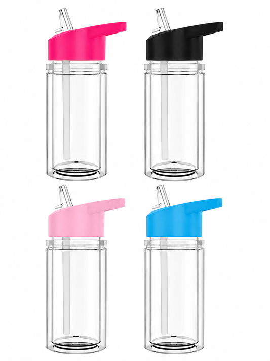 Custom 10oz Plastic Kids Snowglobe Tumbler