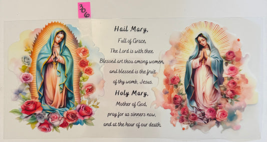 Hail Mary Virgin  - W306