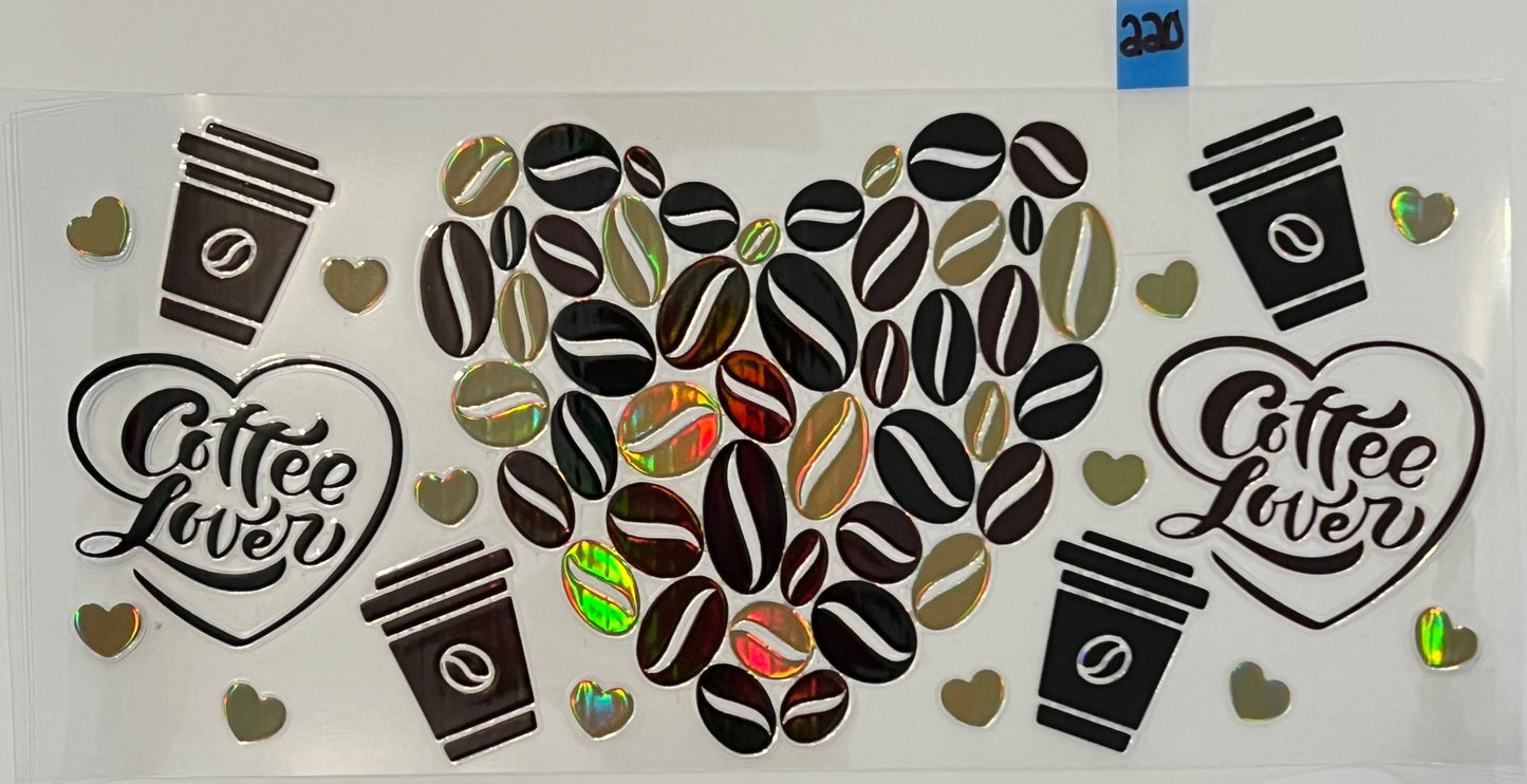 Holographic Coffee Lover - W220
