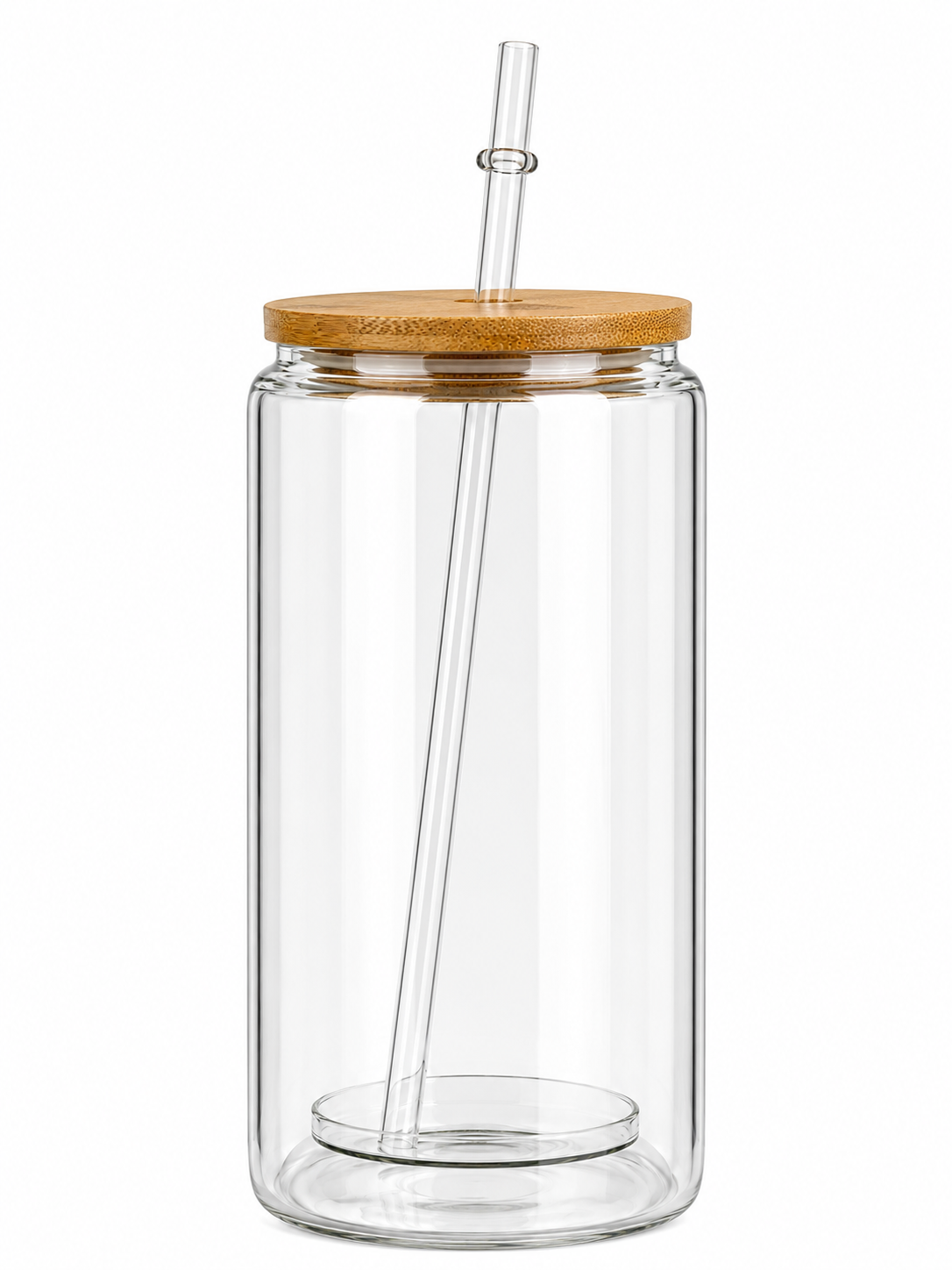 Custom 16oz Glass Snowglobe Cup