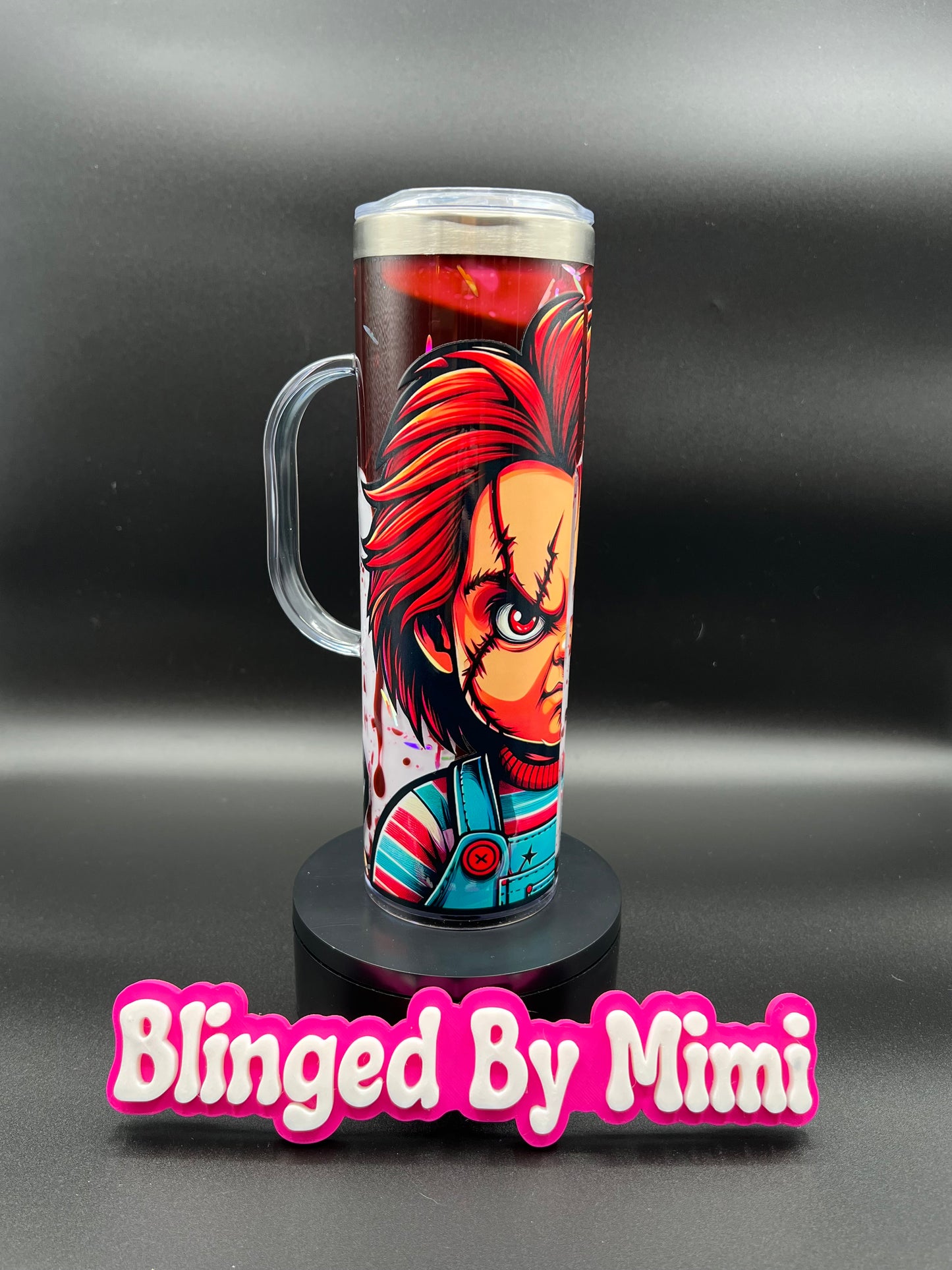 Chucky  Blood Drip Cup - 20oz Stainless Steel Skinny (Made on Live)
