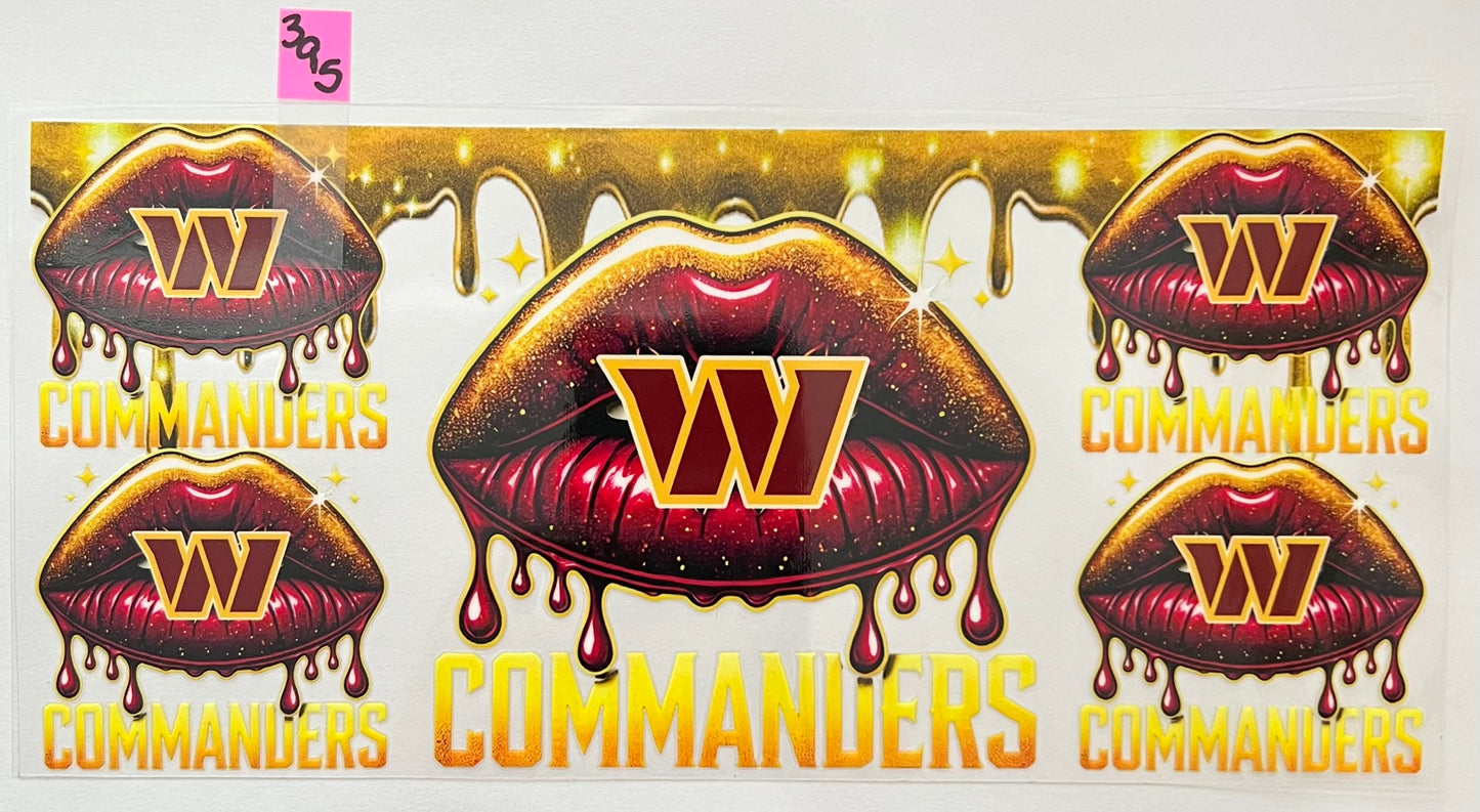 Washington Commanders Lips - W395