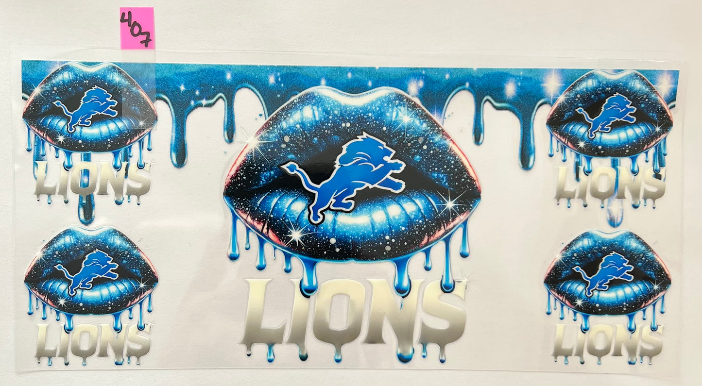 Detroit Lions Lips - W407