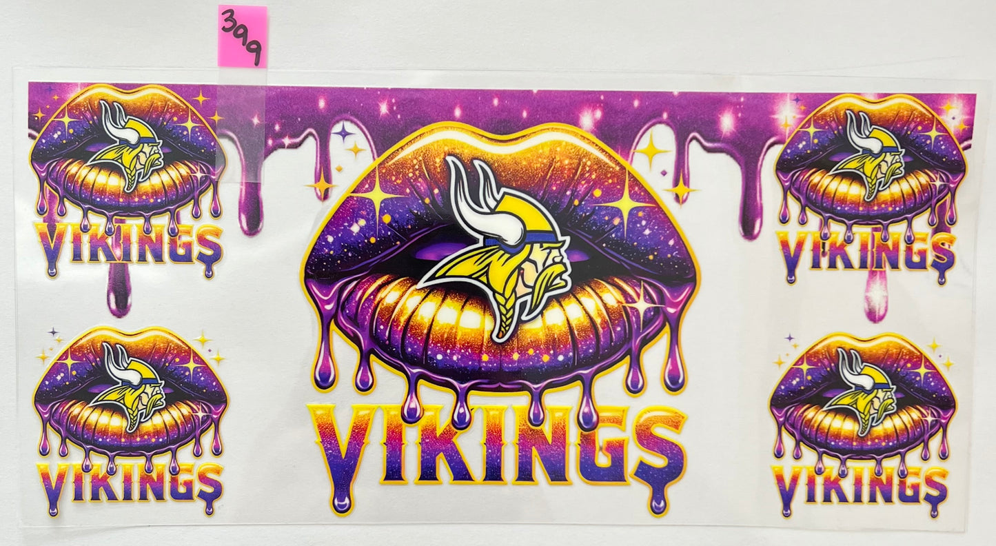 Minnesota Vikings Lips - W399