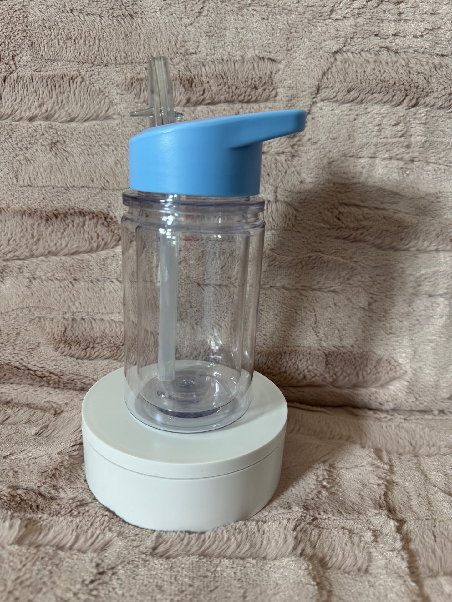 Custom 10oz Plastic Kids Snowglobe Tumbler