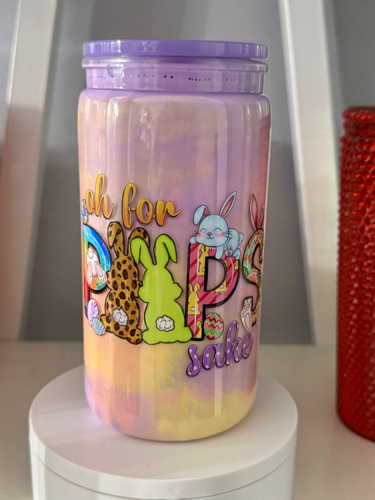 Easter Peeps Cup 16oz Acrylic Swirl Cup
