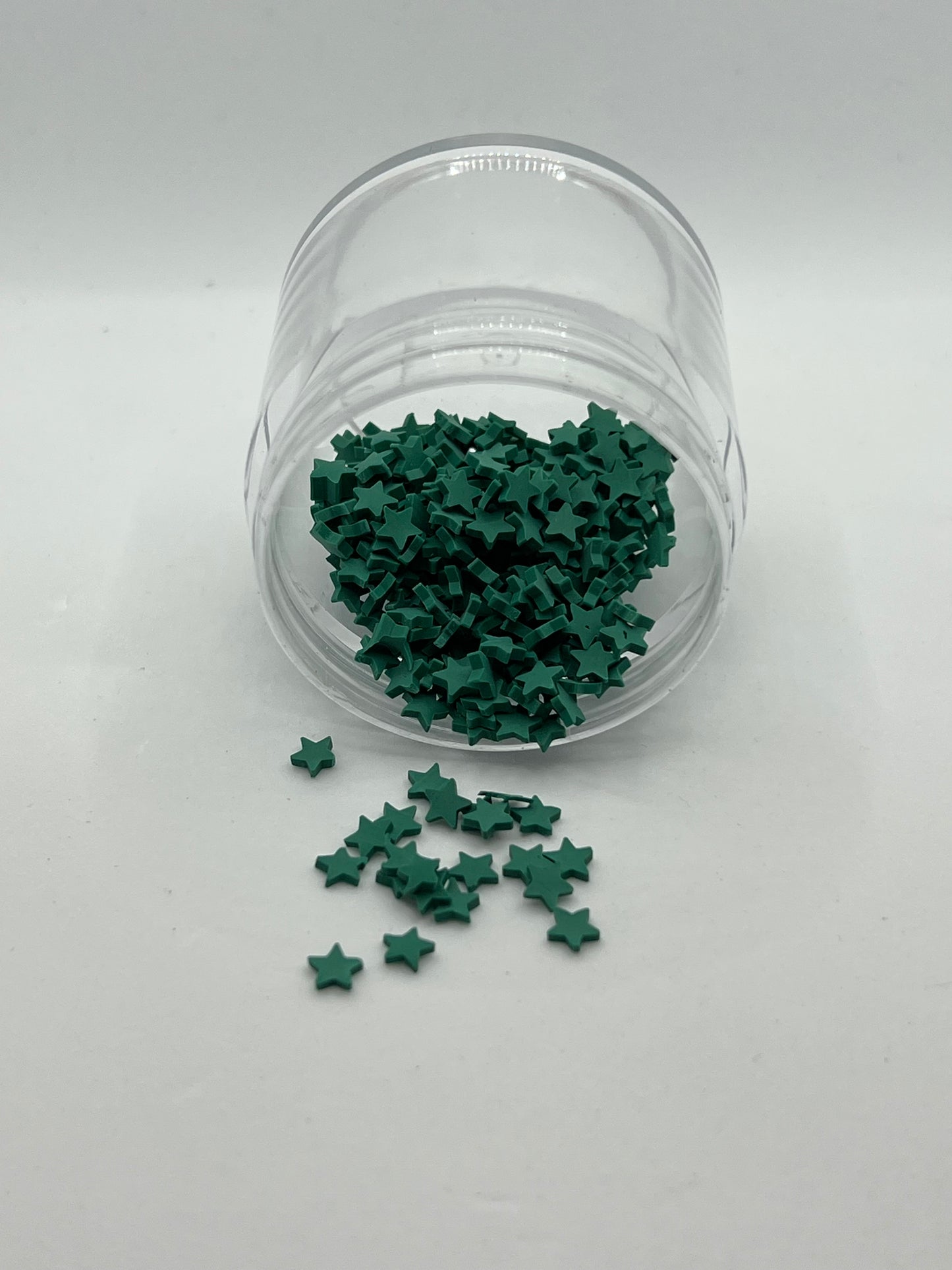 Green Star Polymer Clay Slices (Non-Edible)