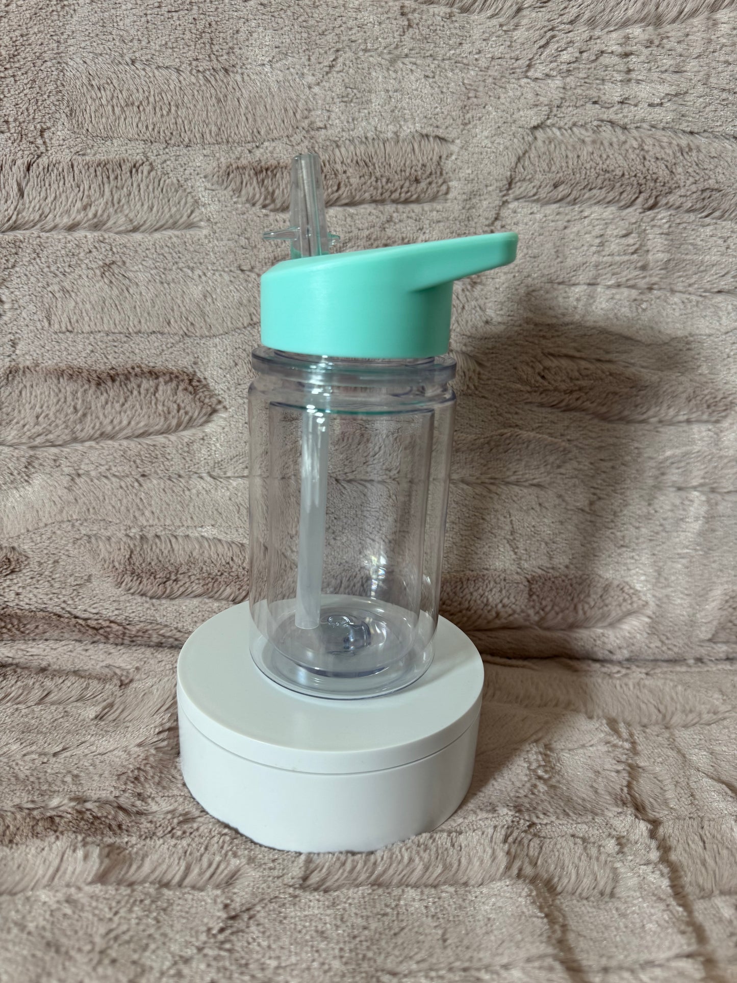 Custom 10oz Plastic Kids Snowglobe Tumbler