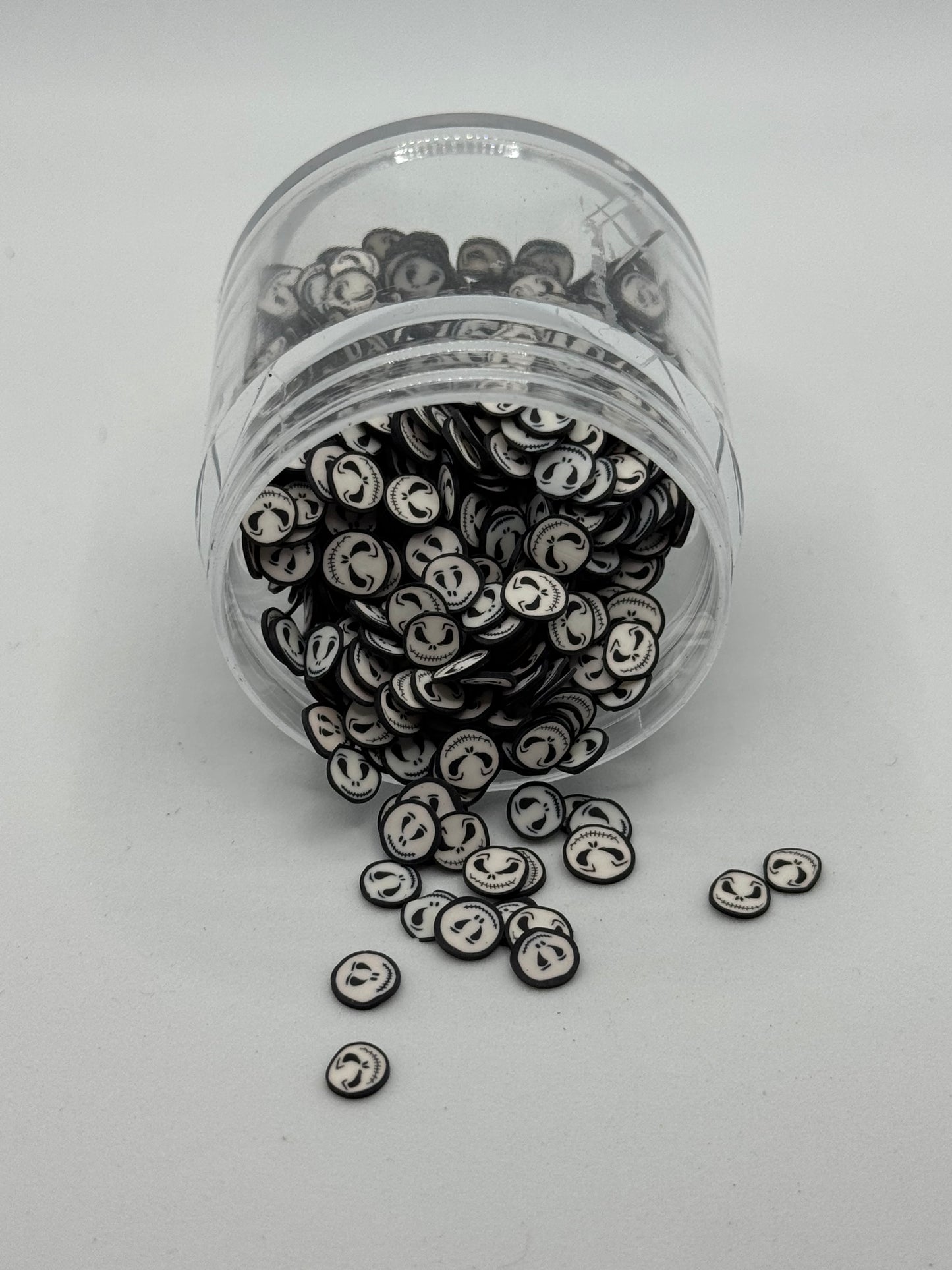 Jack Face Polymer Clay Slices (Non-Edible)