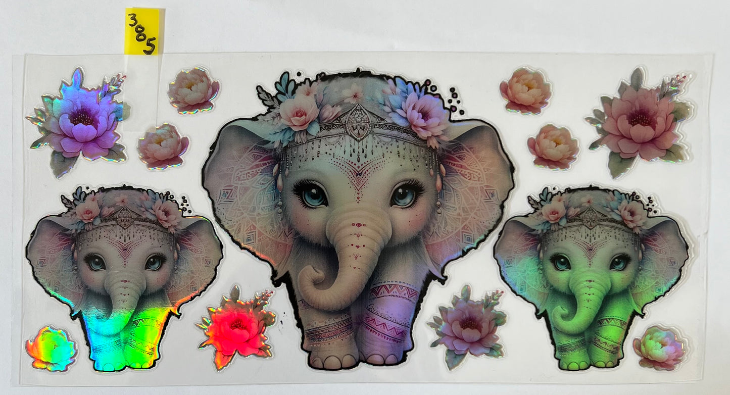 Holographic Elephant - W385