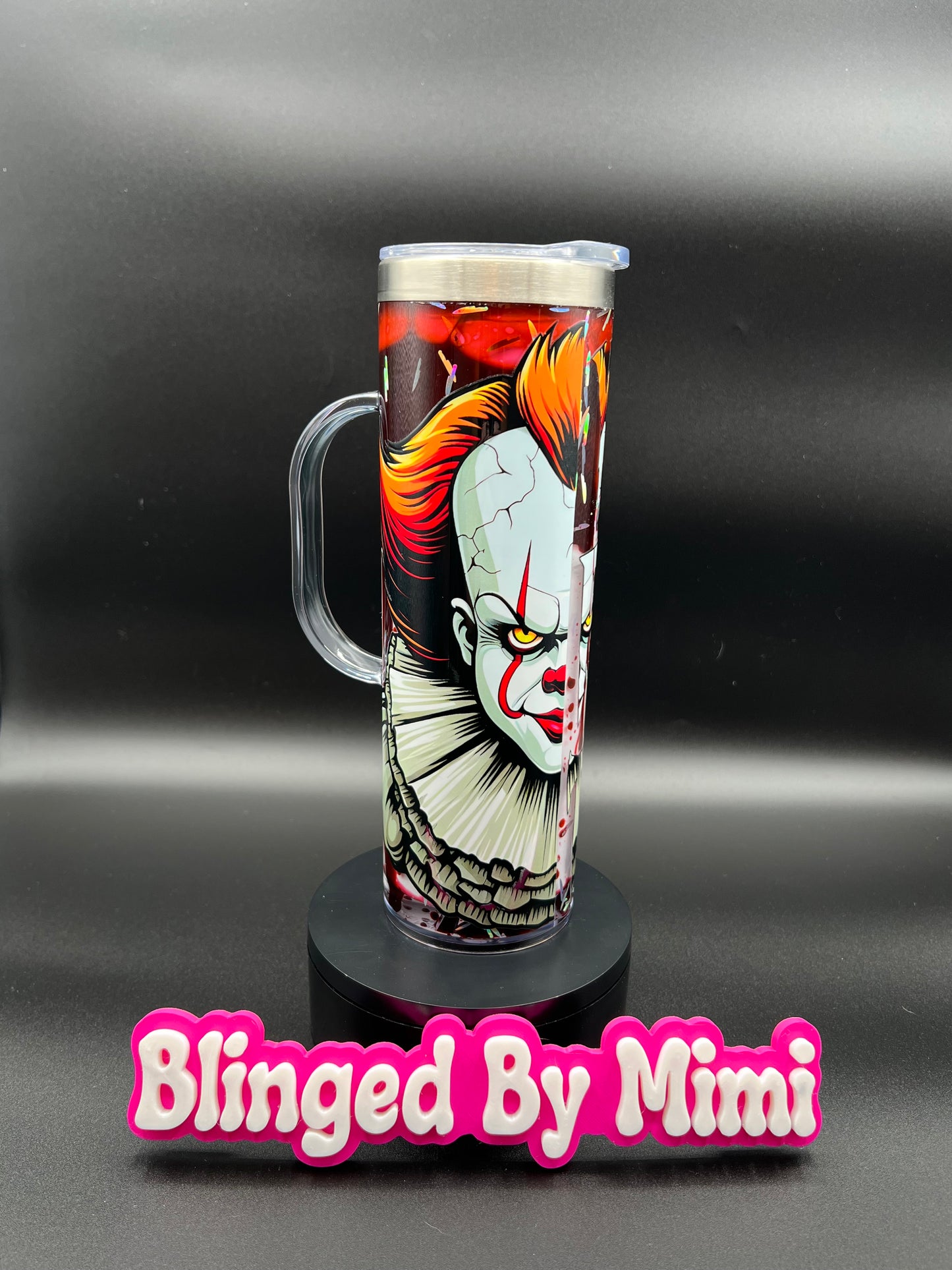 Pennywise (It) Blood Drip Cup - 20oz Stainless Steel Skinny (Made on Live)