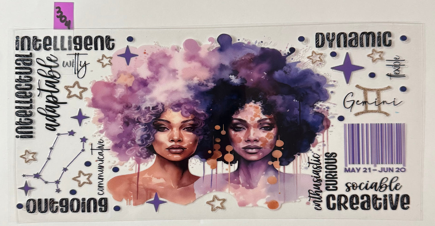 Gemini / Zodiac - W304