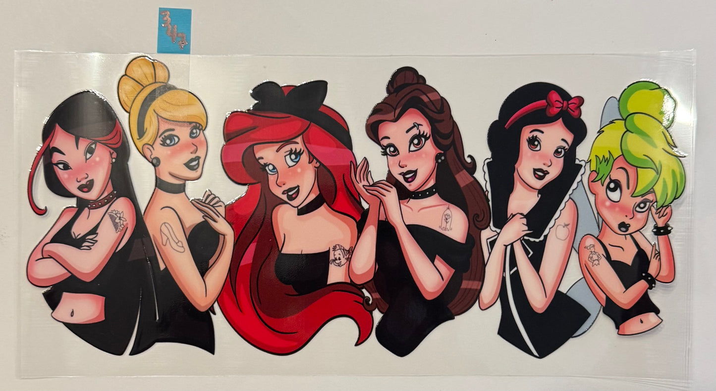 Tattoo Disney Princesses - W347