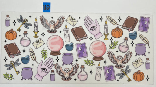 Witchy Magic Pattern - W112