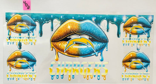 Los Angeles Chargers Lips - W402
