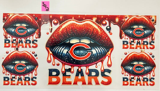 Chicago Bears Lips - W392