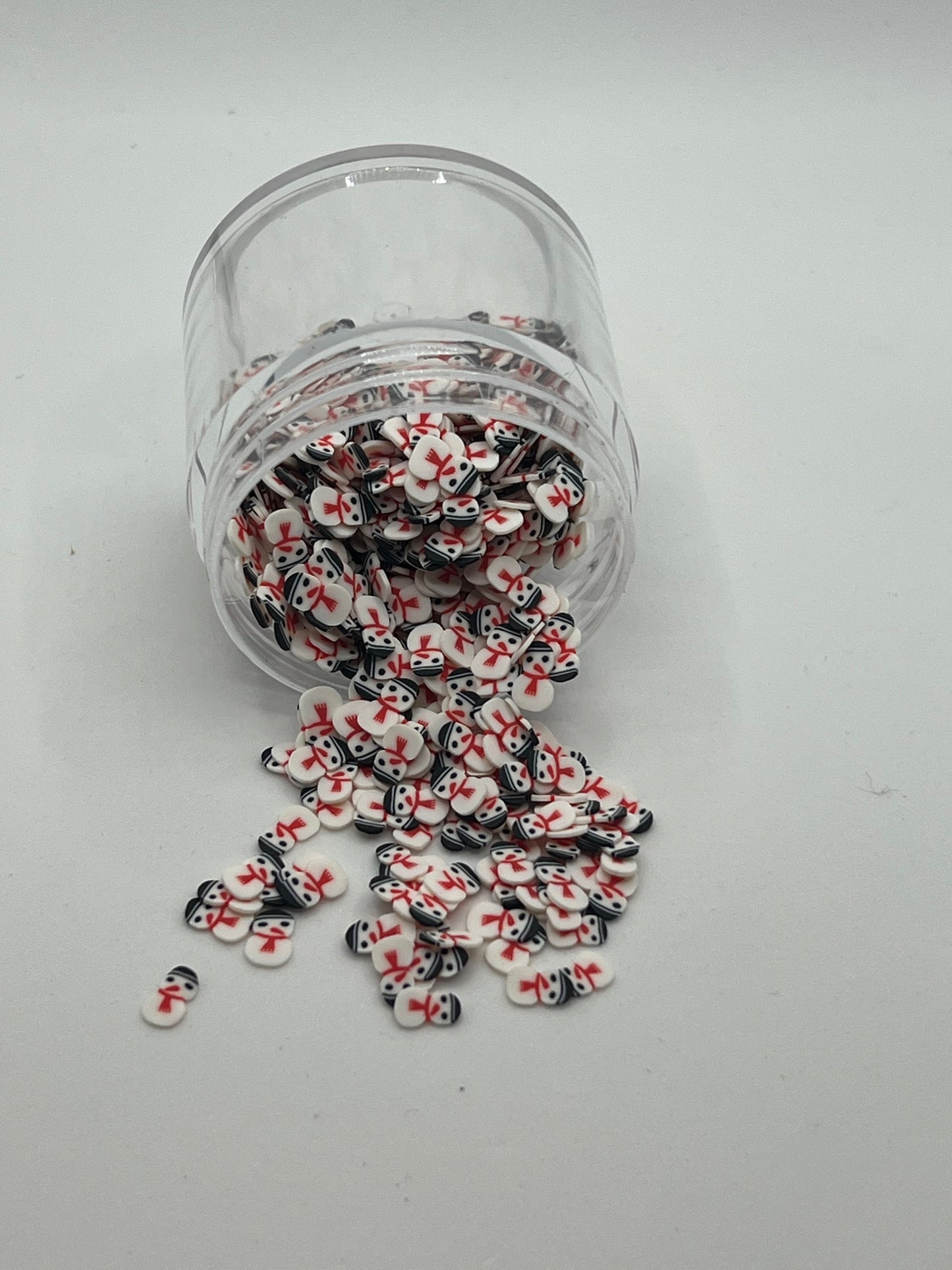 Snowman Polymer Clay Slices (Non-Edible)