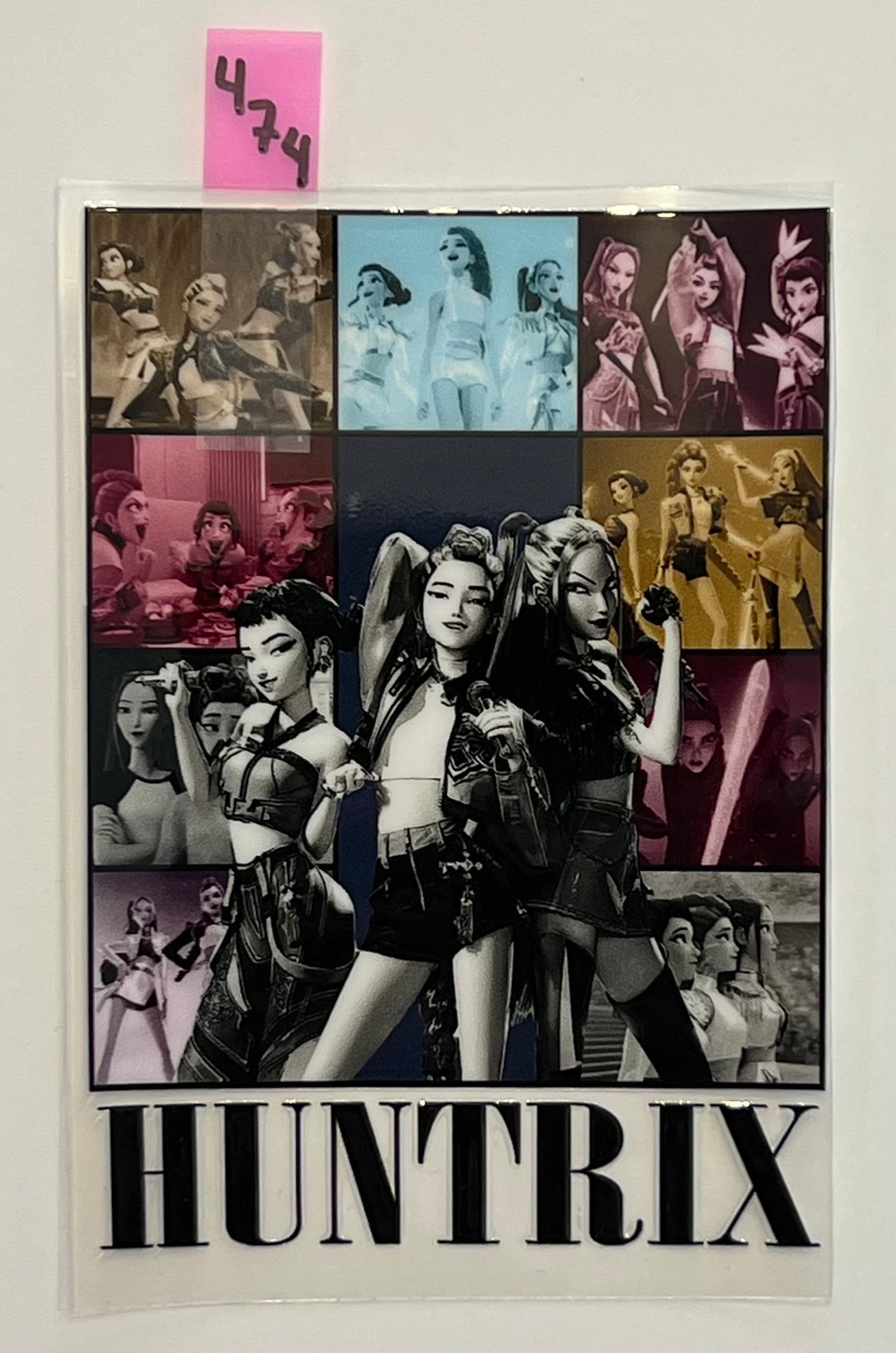 K-Pop - Demon Hunter - Huntrix (Decal) - W474