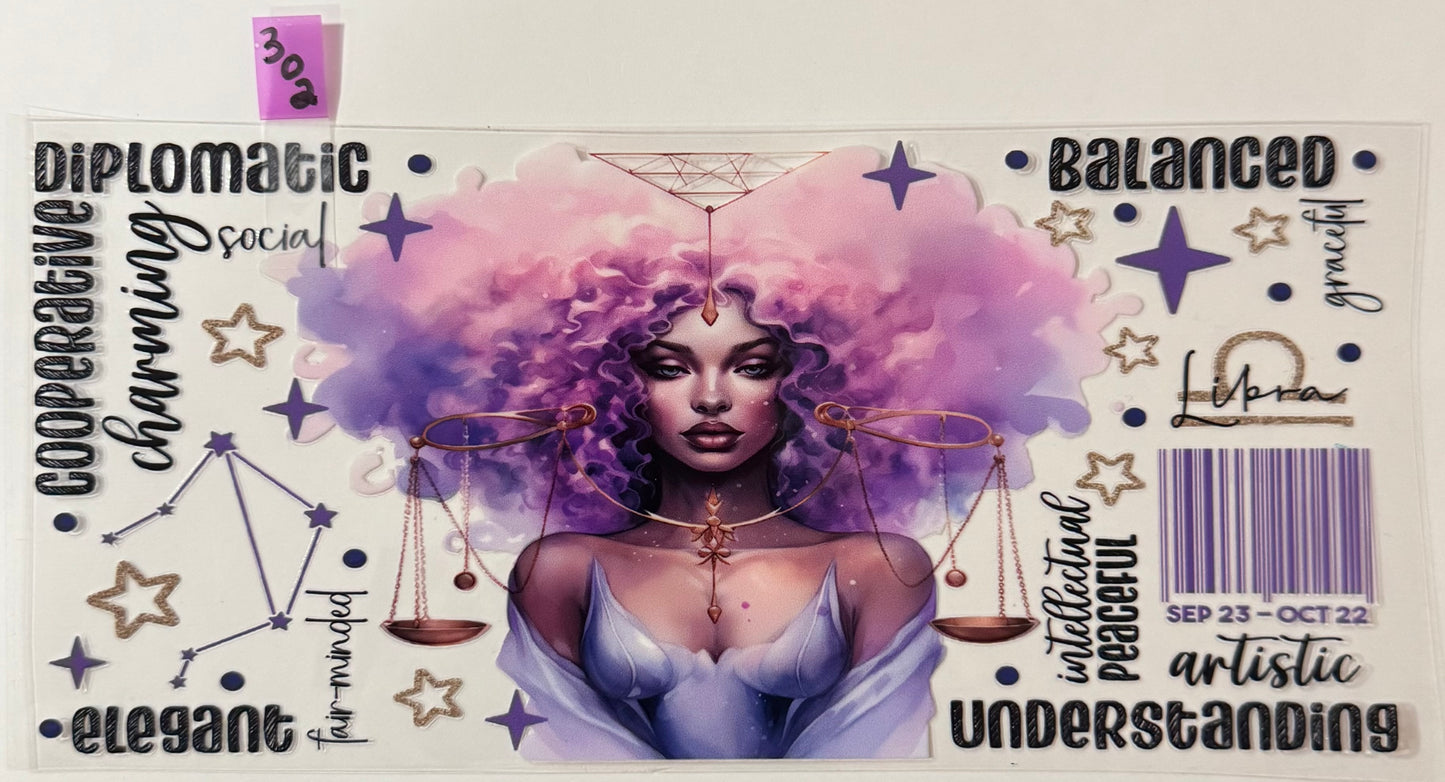 Libra / Zodiac - W302