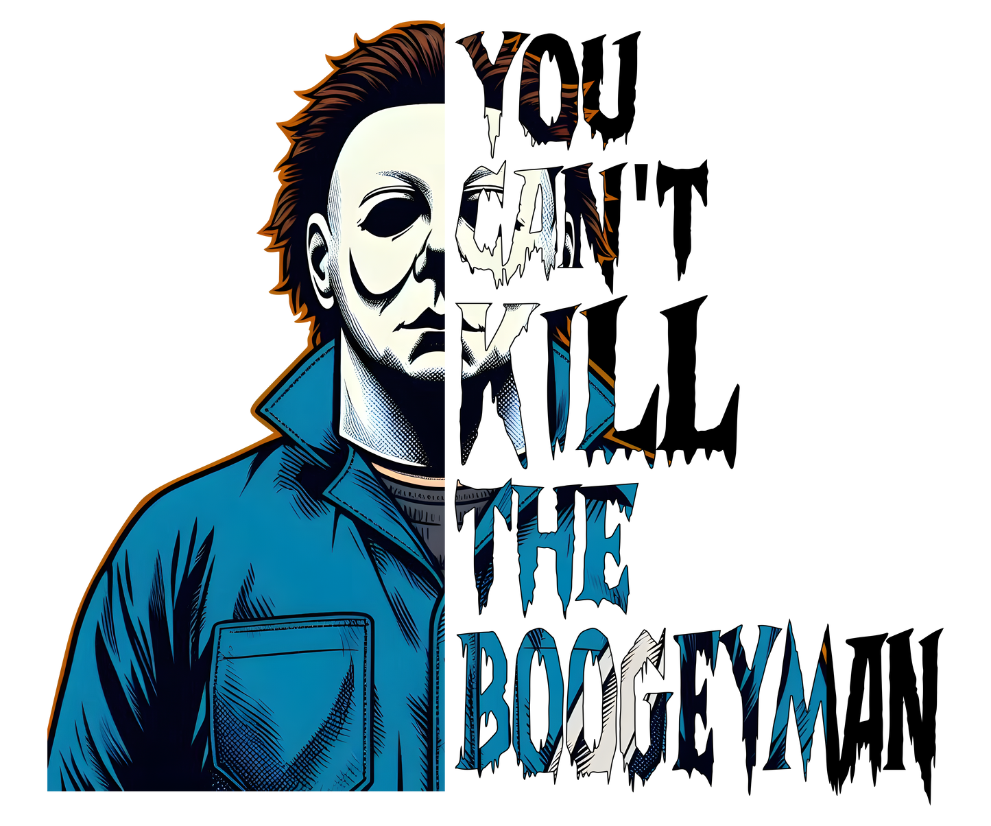 Michael Myers (Halloween) Blood Drip Cup - 20oz Stainless Steel Skinny (Made on Live)